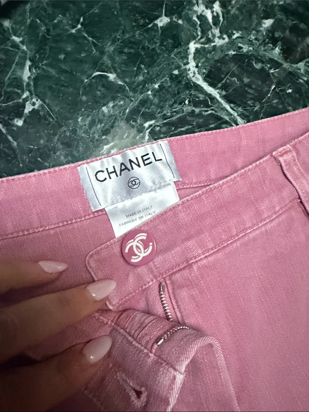 CHANEL straight leg